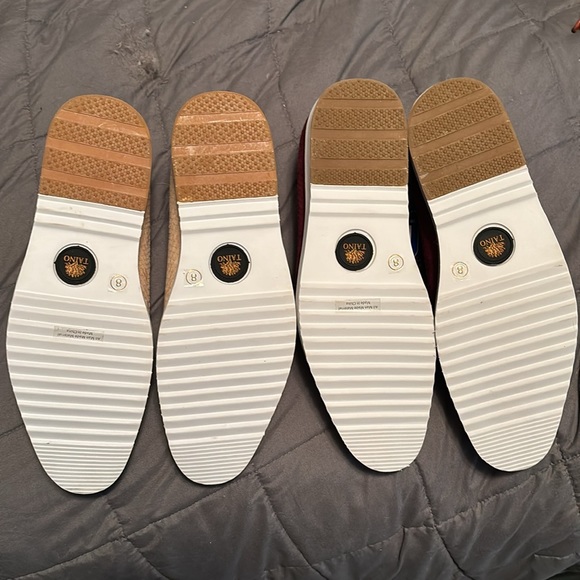 NWT Two pairs of Tayno The Wager shoes New Size Men’s 8 - Picture 4 of 5